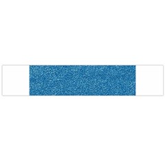 Festive Blue Glitter Texture Flano Scarf (large) by yoursparklingshop