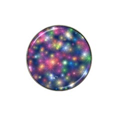 Starlight Shiny Glitter Stars Hat Clip Ball Marker (4 pack)