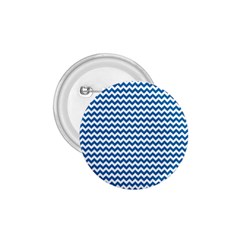 Dark Blue White Chevron  1 75  Buttons by yoursparklingshop