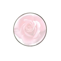 Pink White Love Rose Hat Clip Ball Marker (4 Pack) by yoursparklingshop