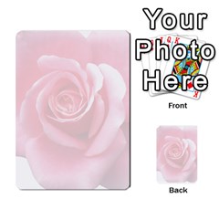 Pink White Love Rose Multi-purpose Cards (rectangle)  by yoursparklingshop