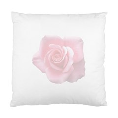 Pink White Love Rose Standard Cushion Case (two Sides) by yoursparklingshop