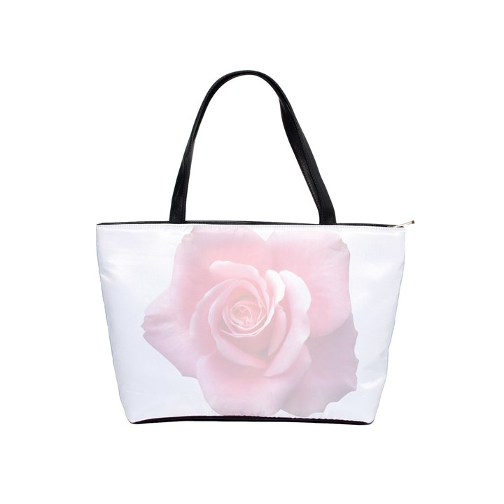 Pink White Love Rose Shoulder Handbags