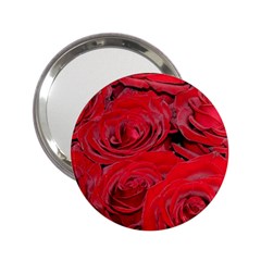 Red Love Roses 2 25  Handbag Mirrors by yoursparklingshop