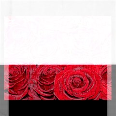 Red Love Roses Rectangular Jigsaw Puzzl by yoursparklingshop