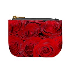 Red Love Roses Mini Coin Purses by yoursparklingshop