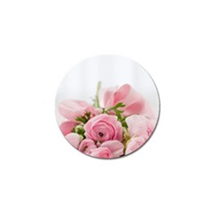 Romantic Pink Flowers Golf Ball Marker (4 Pack) by yoursparklingshop