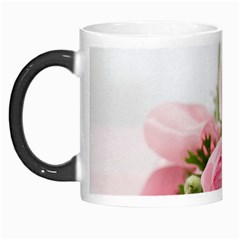 Romantic Pink Flowers Morph Mugs by yoursparklingshop