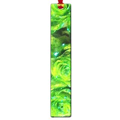 Festive Green Glitter Roses Valentine Love  Large Book Marks by yoursparklingshop