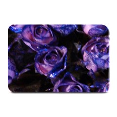 Purple Glitter Roses Valentine Love Plate Mats by yoursparklingshop