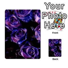 Purple Glitter Roses Valentine Love Multi-purpose Cards (rectangle)  by yoursparklingshop