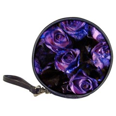 Purple Glitter Roses Valentine Love Classic 20-cd Wallets by yoursparklingshop