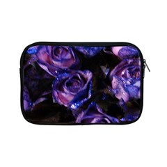 Purple Glitter Roses Valentine Love Apple Ipad Mini Zipper Cases by yoursparklingshop