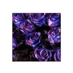 Purple Glitter Roses Valentine Love Satin Bandana Scarf by yoursparklingshop