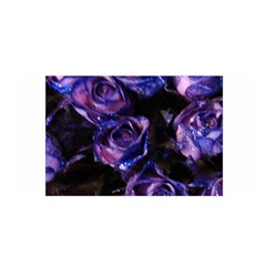 Purple Glitter Roses Valentine Love Satin Wrap by yoursparklingshop