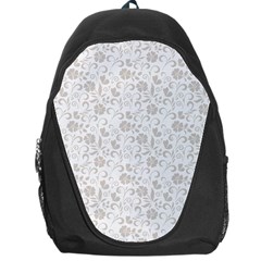 Elegant Seamless Floral Ornaments Pattern Backpack Bag by TastefulDesigns