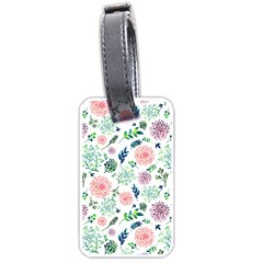 Hand Painted Spring Flourishes Flowers Pattern Luggage Tags (one Side)  by TastefulDesigns