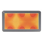 Sunny Happy Orange Dots Memory Card Reader (Mini) Front