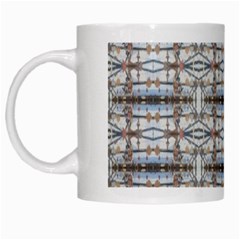 Geometric Diamonds White Mugs by yoursparklingshop