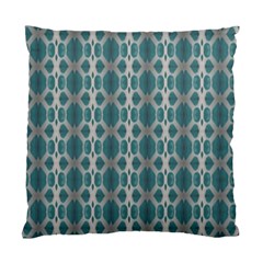 Tropical Blue Abstract Ocean Drops Standard Cushion Case (two Sides) by yoursparklingshop