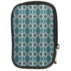 Tropical Blue Abstract Ocean Drops Compact Camera Cases by yoursparklingshop