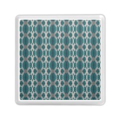 Tropical Blue Abstract Ocean Drops Memory Card Reader (square)  by yoursparklingshop