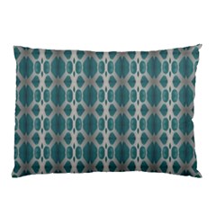 Tropical Blue Abstract Ocean Drops Pillow Case (two Sides) by yoursparklingshop