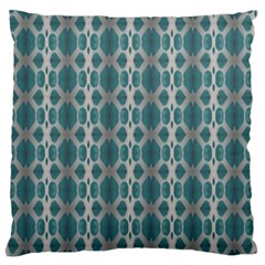 Tropical Blue Abstract Ocean Drops Standard Flano Cushion Case (two Sides) by yoursparklingshop