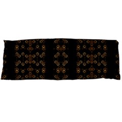 Dark Arabic Stripes Body Pillow Case (dakimakura) by dflcprints