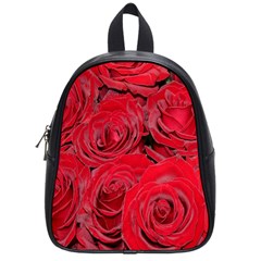 Red Roses Love School Bags (small)  by yoursparklingshop