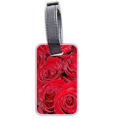 Red Roses Love Luggage Tags (two Sides) by yoursparklingshop