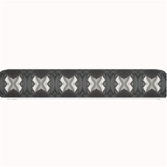 Black White Gray Crosses Small Bar Mats by yoursparklingshop