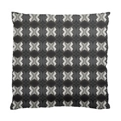 Black White Gray Crosses Standard Cushion Case (two Sides) by yoursparklingshop