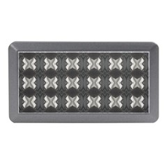 Black White Gray Crosses Memory Card Reader (mini) by yoursparklingshop