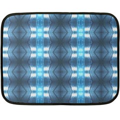 Blue Diamonds Of The Sea 1 Fleece Blanket (mini) by yoursparklingshop