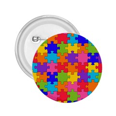 Funny Colorful Jigsaw Puzzle 2 25  Buttons by yoursparklingshop