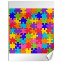 Funny Colorful Jigsaw Puzzle Canvas 36  X 48   by yoursparklingshop