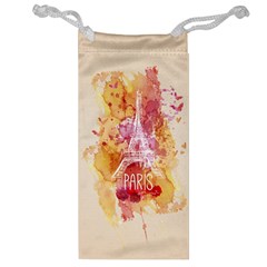 Paris With Watercolor Jewelry Bags by TastefulDesigns