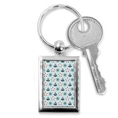 Nautical Elements Pattern Key Chains (rectangle)  by TastefulDesigns