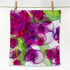 Violet Face Towel by SugaPlumsEmporium