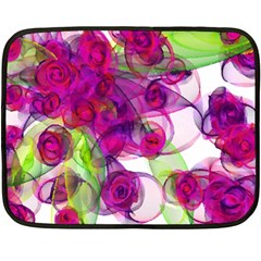 Violet Double Sided Fleece Blanket (mini) 