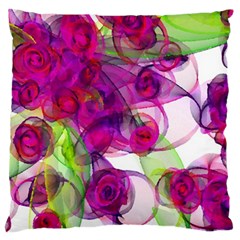 Violet Standard Flano Cushion Case (one Side) by SugaPlumsEmporium