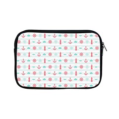 Seamless Nautical Pattern Apple Ipad Mini Zipper Cases by TastefulDesigns