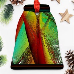 Stained Glass Window Bell Ornament (2 Sides)