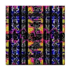 Urban Tribal Stripes Tile Coasters by dflcprints