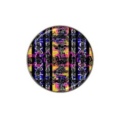 Urban Tribal Stripes Hat Clip Ball Marker (4 Pack) by dflcprints