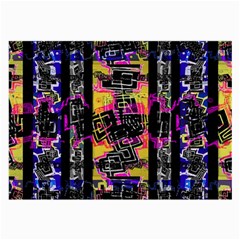 Urban Tribal Stripes Large Glasses Cloth by dflcprints