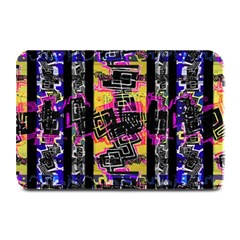 Urban Tribal Stripes Plate Mats by dflcprints