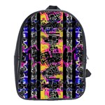 Urban Tribal Stripes School Bags(Large)  Front