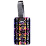 Urban Tribal Stripes Luggage Tags (Two Sides) Front